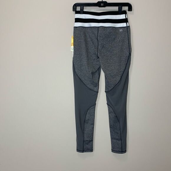 C&C California yoga legging gray colorblock mesh M - Picture 5 of 10